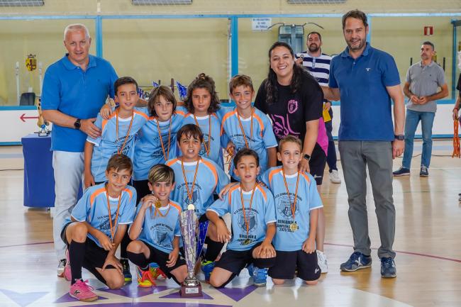 Entregas de premios competiciones locales de fútbol sala