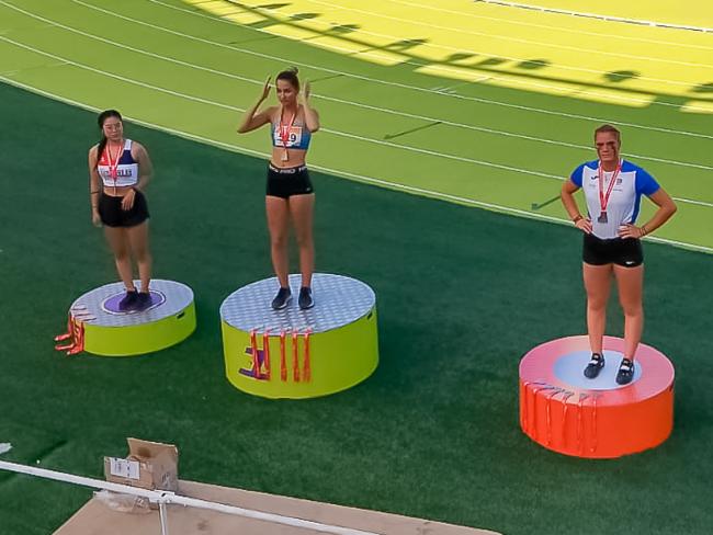 La atleta torrejonera, Judith Vaquero
