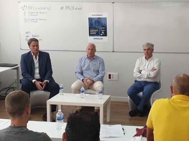 El concejal de Deportes y Movilidad de Torrejón de Ardoz, José Miguel Martín Criado, participó en una ponencia en el Curso de Liderazgo PROLead España