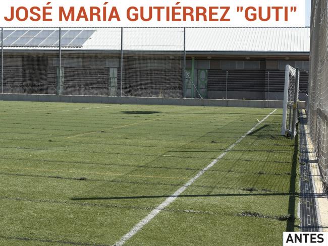 Renovados todos los campos de fútbol municipales