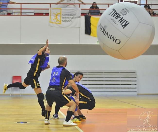 La torrejonera Vanesa Delgado, subcampeona del mundo de kin-ball 