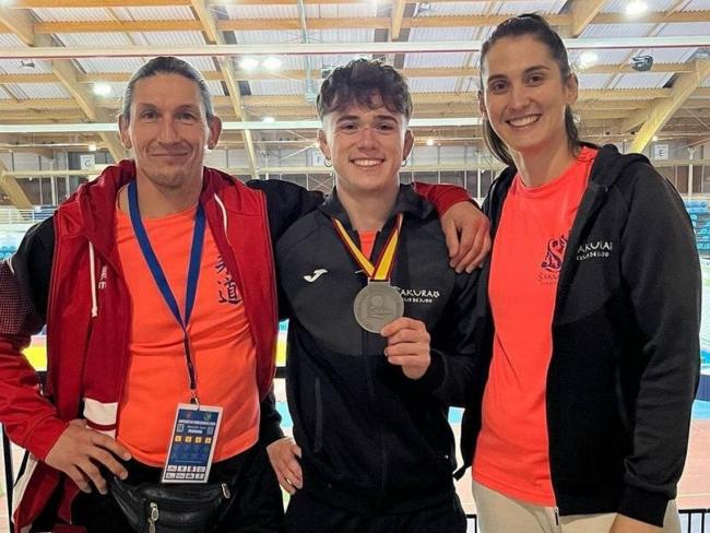 El torrejonero Ian S. Juan, medalla de plata en el Campeonato de España de judo absoluto y de bronce en el de Madrid en -60 kilos
