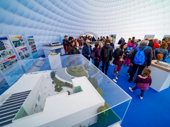 El nuevo “Plan Ciudad Torrejón: Torrejón Tiene + Futuro” cuenta con 55 iniciativas para impulsar el futuro más inmediato de la ciudad, esta exposición se puede visitar en el Parque Rosario hasta el próximo martes, 14 de febrero
