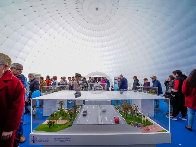 El nuevo “Plan Ciudad Torrejón: Torrejón Tiene + Futuro” cuenta con 55 iniciativas para impulsar el futuro más inmediato de la ciudad, esta exposición se puede visitar en el Parque Rosario hasta el próximo martes, 14 de febrero