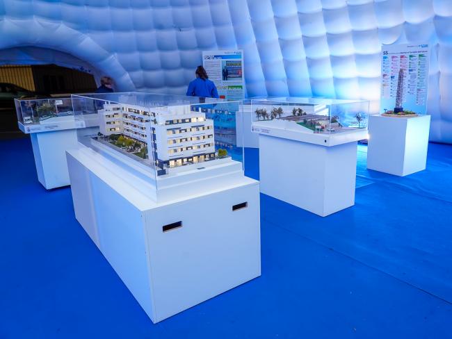 El nuevo “Plan Ciudad Torrejón: Torrejón Tiene + Futuro” cuenta con 55 iniciativas para impulsar el futuro más inmediato de la ciudad, esta exposición se puede visitar en el Parque Rosario hasta el próximo martes, 14 de febrero