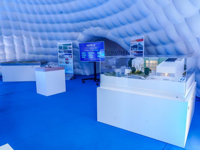 El nuevo “Plan Ciudad Torrejón: Torrejón Tiene + Futuro” cuenta con 55 iniciativas para impulsar el futuro más inmediato de la ciudad, esta exposición se puede visitar en el Parque Rosario hasta el próximo martes, 14 de febrero