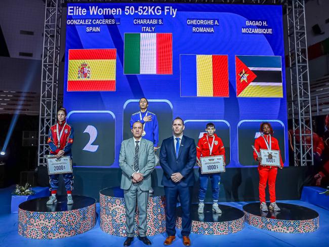 La boxeadora torrejonera, María González