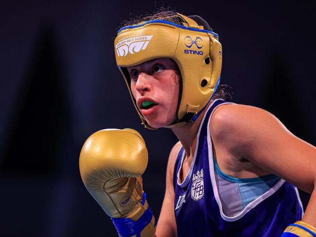 La torrejonera, María González, participó en el mundial de boxeo en el peso mosca (-52 kilos)