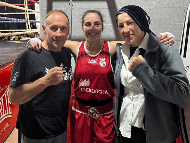 La torrejonera, María González, campeona de Madrid de boxeo amateur en -54 kilos
