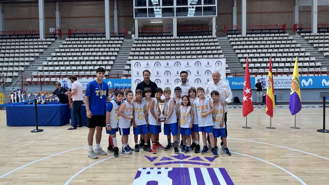 Baloncesto Benjamín Basket Torrejón Amarillo