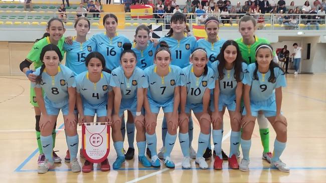 La torrejonera, María Rollón, debuta con la selección española sub-15 de fútbol sala