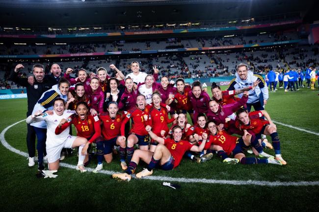 El entrenador torrejonero, Kenio Gonzalo, miembro del cuerpo técnico de la selección española que se ha proclamado campeona del mundo