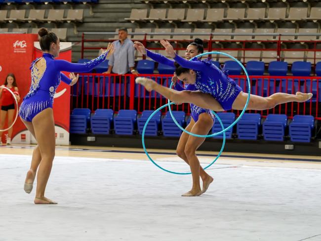 Las mejores gimnastas de la Comunidad de Madrid se dieron cita ayer, domingo, en Torrejón de Ardoz en el Campeonato Autonómico de Conjuntos de Gimnasia Rítmica