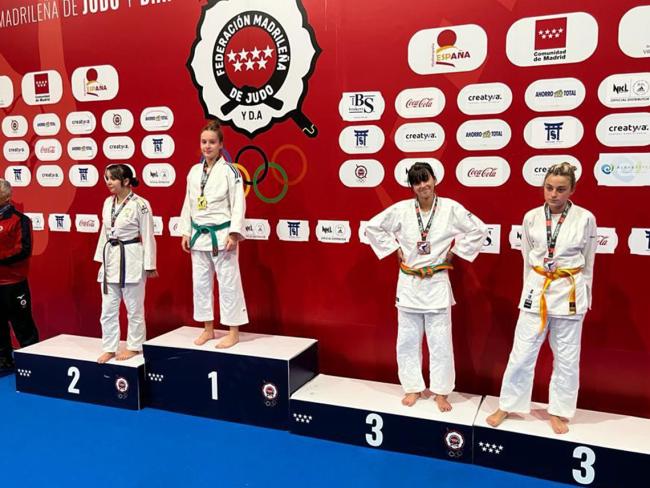 María Alonso López, medalla de oro en infantil -48 kilos