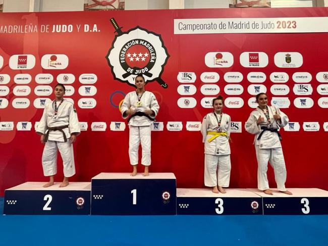 Sandra Manso Fernández, medalla de plata en cadete -52 kilos