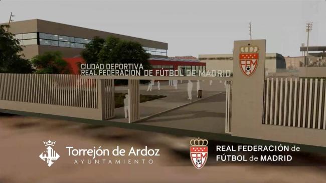 Imagen de la futura Ciudad Deportiva de la RFFM