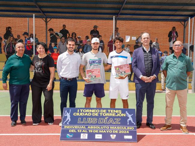 Daniel Lara, campeón de la primera edición del “Torneo de Tenis Ciudad de Torrejón Luis Díaz”