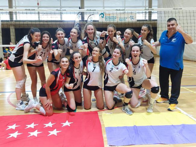 Equipo junior que disputó el Campeonato de España