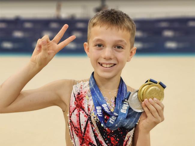 El torrejonero, Saúl Rodríguez Copé, campeón de España de gimnasia rítmica masculina en categoría infantil