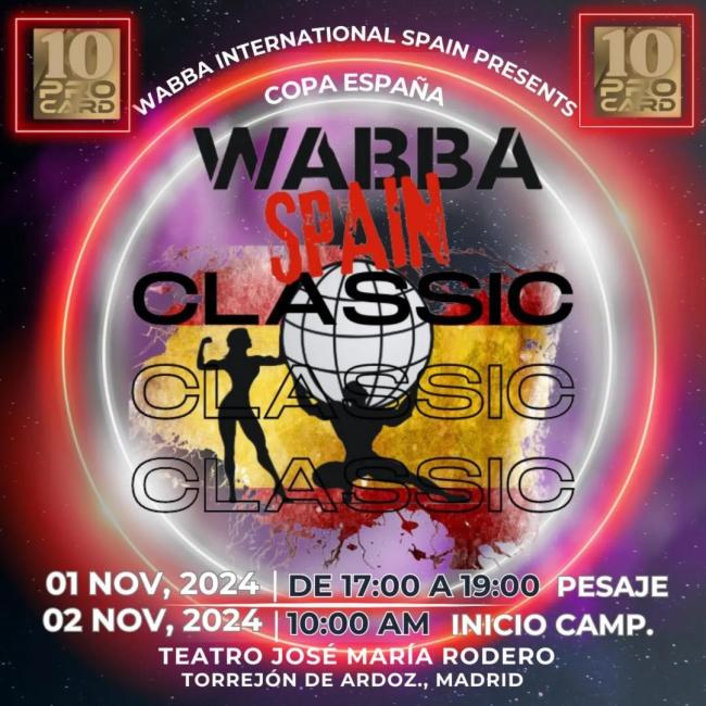 Torrejón de Ardoz acogerá la Copa de España de bodybuilding amateur este sábado, 2 de noviembre