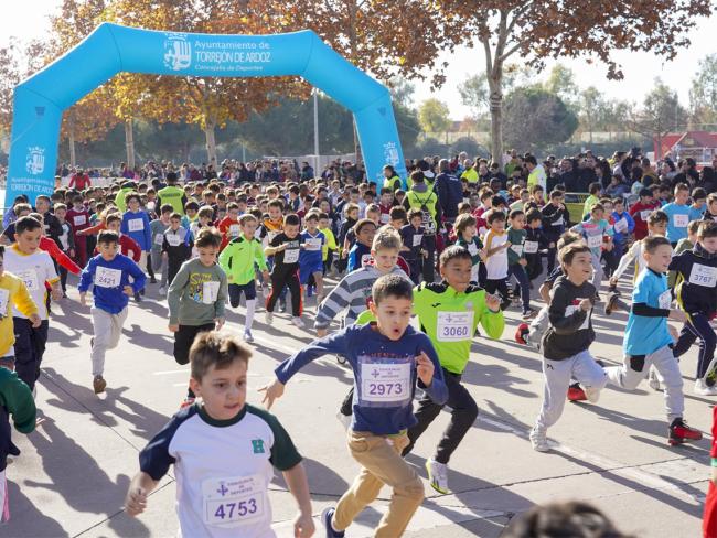 Miles de personas disfrutaron de la jornada festiva haciendo deporte