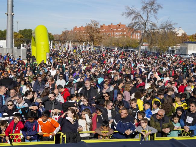 Miles de personas disfrutaron de la jornada festiva haciendo deporte