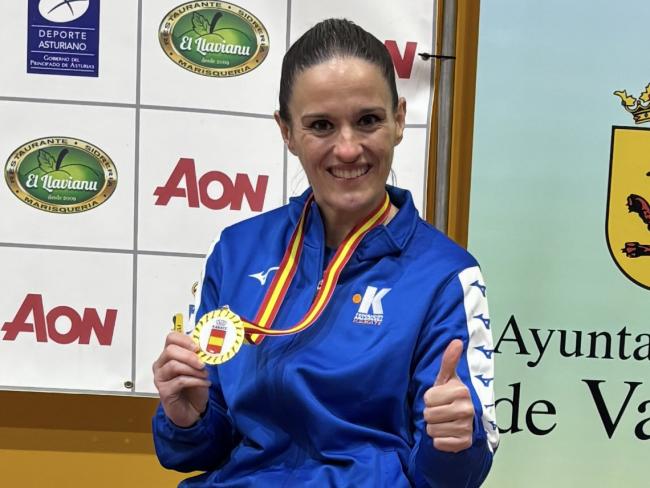 Clara Gutiérrez, campeona de España Máster de karate