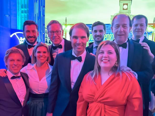 El alcalde de Torrejón de Ardoz, Alejandro Navarro, asiste a la gala de los Premios Laureus, los galardones más prestigiosos del deporte mundial