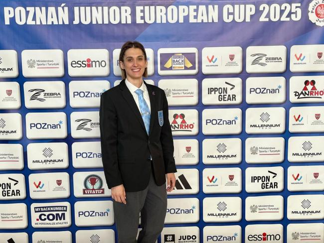 Ana Isabel Silva en la Copa de Europa de categoría junior de judo que tuvo lugar en Polonia