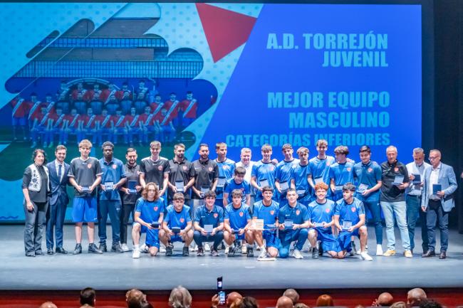 Mejor Equipo Masculino Categorías Inferiores – A.D. Torrejón Juvenil 