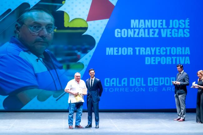 Mejor Trayectoria Deportiva –Manuel José González Vegas 
