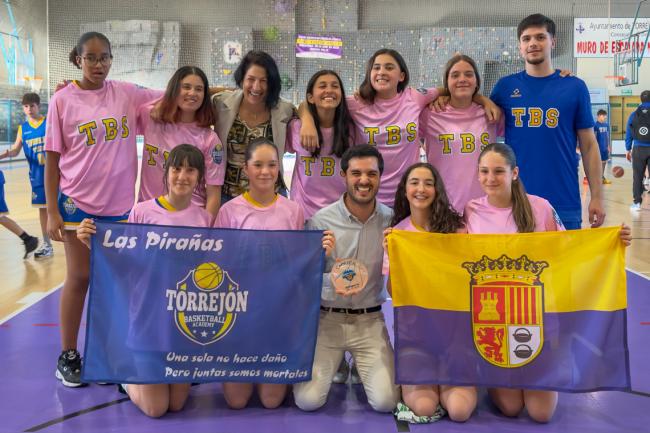 La cantera del CD Basket Torrejón es un referente en la Comunidad de Madrid