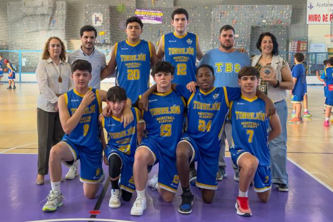 La cantera del CD Basket Torrejón es un referente en la Comunidad de Madrid