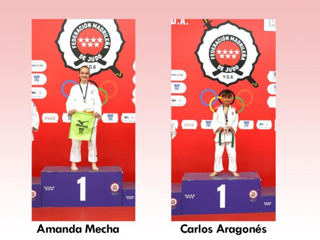 Medallistas en el Campeonato de Madrid alevín