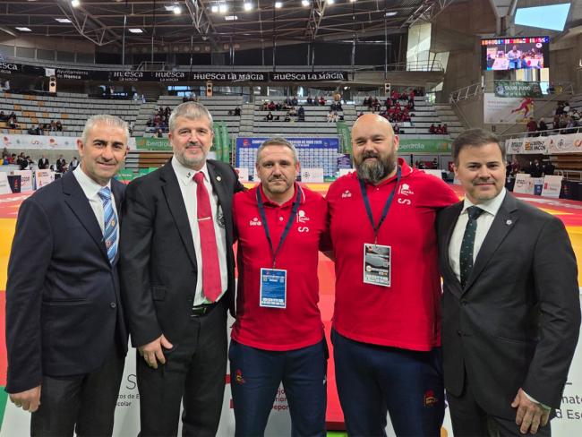 Integrantes del Club de Judo Corredor del Henares que estuvieron en el Campeonato de España de judo