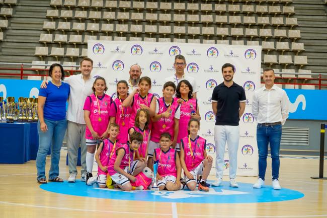 Premiados de las competiciones locales de categoría alevín de la temporada 2024-2025