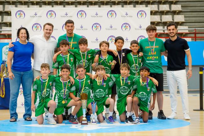 Premiados de las competiciones locales de categoría fútbol 7 alevín de la temporada 2024-2025