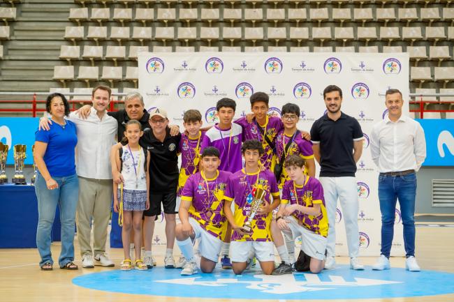 Premiados de las competiciones locales de fútbol sala categoría cadete de la temporada 2024-2025
