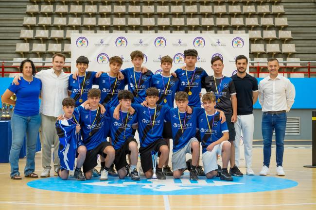 Premiados de las competiciones locales de fútbol sala categoría cadete de la temporada 2024-2025