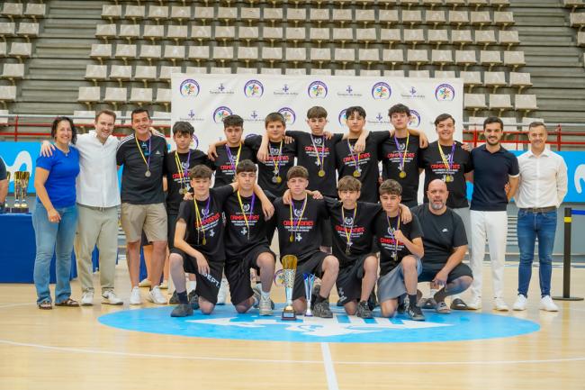 Premiados de las competiciones locales de fútbol sala categoría cadete de la temporada 2024-2025