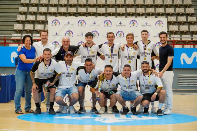 Premiados de las competiciones locales de fútbol sala categoría senior de la temporada 2024-2025