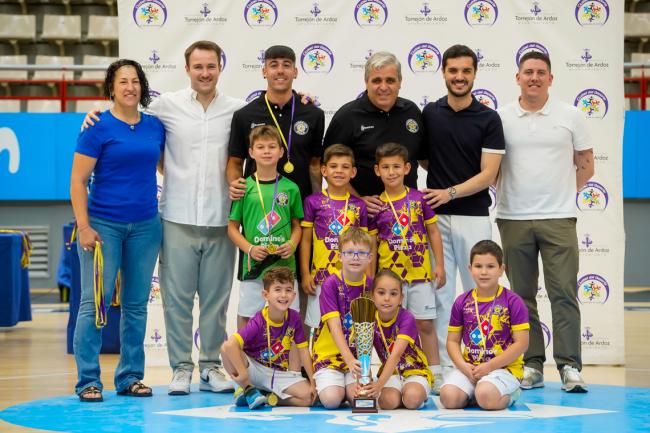 Premiados de las competiciones locales de fútbol sala categoría prebenjamín de la temporada 2024-2025