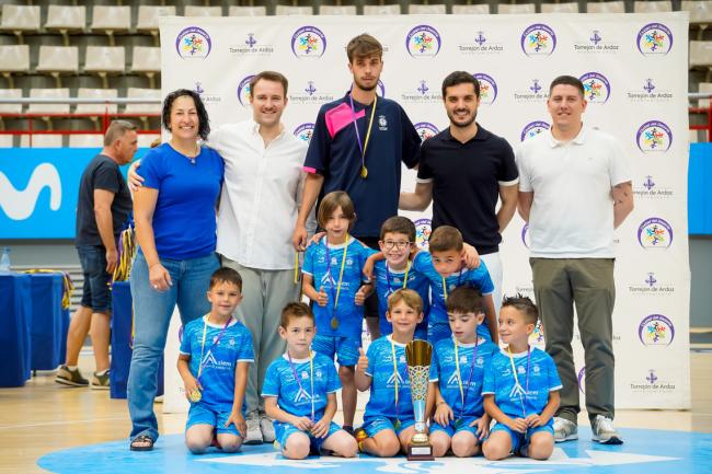 Premiados de las competiciones locales de fútbol sala categoría prebenjamín de la temporada 2024-2025