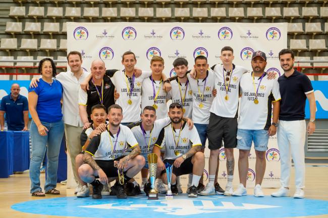 Premiados de las competiciones locales de fútbol sala categoría senior de la temporada 2024-2025