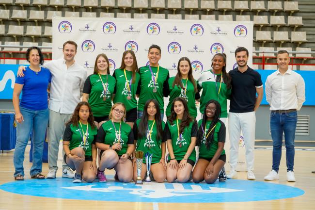 Premiados de las competiciones locales de voleibol categoría cadete de la temporada 2024-2025