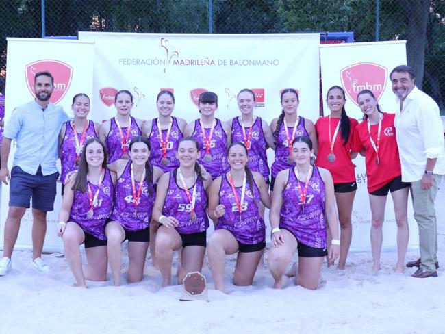 Equipo juvenil femenino, tercer clasificado