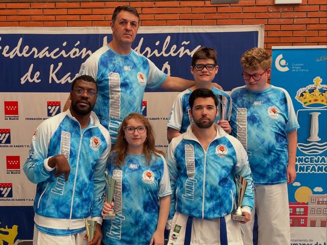 Parakaratekas que disputaron el Trofeo de Primavera de la Comunidad de Madrid