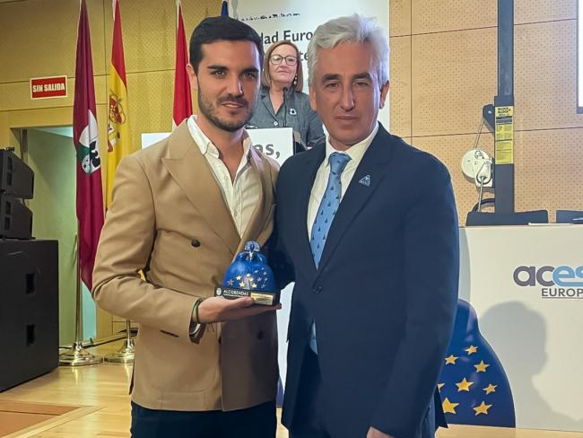 El alcalde de Torrejón de Ardoz, Alejandro Navarro, y el concejal de Deportes de Alcobendas, Jesús Tortosa