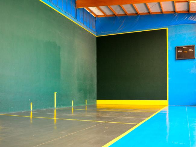 El frontón de la CD Joaquín Blume es una de las instalaciones que se podrán reservar de forma gratuita