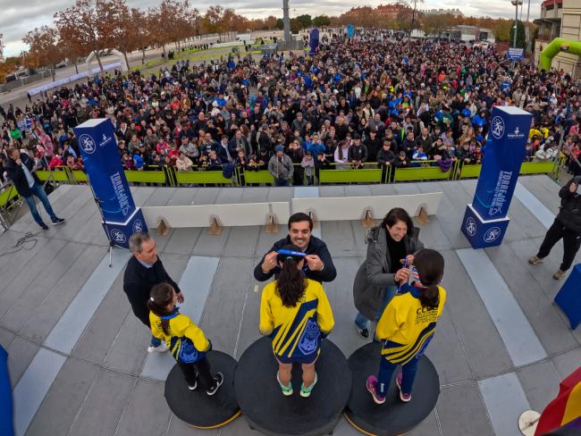 Se entregó una medalla especial de “Torrejón, Ciudad Europea del Deporte 2026” a los tres primeros clasificados de cada categoría